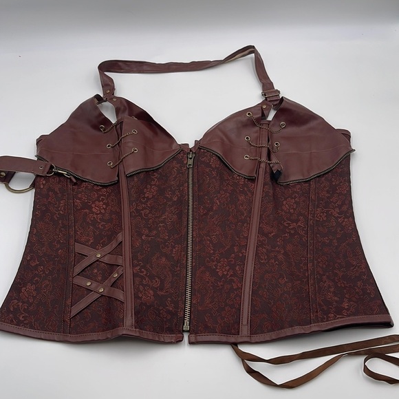 Tops - 3XL Brown Corset *New without tags *